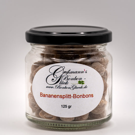 Bananensplit-Bonbons
