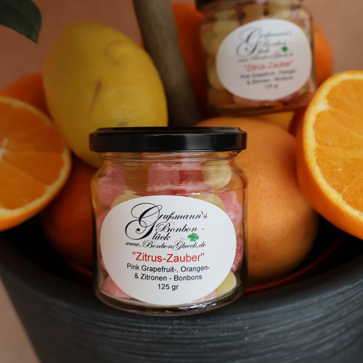 Bonbonmischung "Zitrus-Zauber". Die "Zauber"-Mischung vom Februar 2026